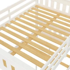 Full Over Full Petty Wood Bunk Bed With USB Port - Room & Joy -Safavieh Shop GUEST 76cbf9e6 a75e 4f93 a485 0713a6f2800a