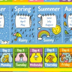 KC CUBS Boy & Girl Kids ABC Alphabet, Seasons, Months & Days Educational Learning & Fun Game Play Nursery Bedroom Classroom Rug Carpet 15 KC CUBS Boy & Girl Kids ABC Alphabet, Seasons, Months & Days Educational Learning & Fun Game Play Nursery Bedroom Classroom Rug Carpet -Safavieh Shop GUEST 77913cdd 47f8 4199 a518 959f7c862c4f