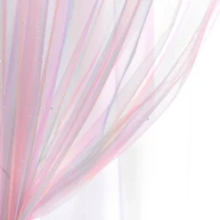 Kids' Rainbow Sheer Rod Pocket With Lining Single Window Curtain Panel Rainbow/White - Lush Décor -Safavieh Shop GUEST 78ed79f9 581e 459e 84fc 90965b51f733