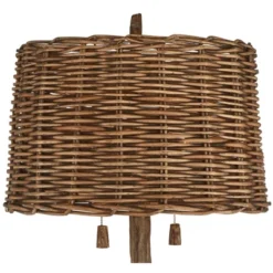 Barnes And Ivy Forrest Sequoia Tree Rustic Country Cottage Floor Lamp 61" Tall Faux Wood Brown Wicker Drum Shade For Living Room Bedroom Office House -Safavieh Shop GUEST 7a211ff6 8cd6 465b b409 8637f1372df5