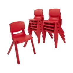 ECR4Kids 12 Inch Plastic Stackable Classroom Stack Chairs, Indoor/Outdoor For Kids-10pk -Safavieh Shop GUEST 7a525171 b1ed 4343 9d1f 7a5b9bd78415