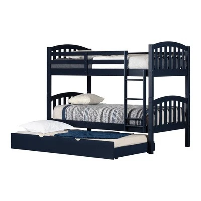 Asten Bunk Beds With Trundle Blue - South Shore 12 Asten Bunk Beds With Trundle Blue - South Shore - Image 10