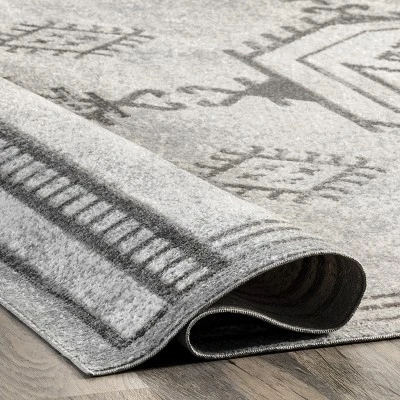 NuLOOM Kyleigh Machine Washable Southwestern Area Rug 5 NuLOOM Kyleigh Machine Washable Southwestern Area Rug - Image 3