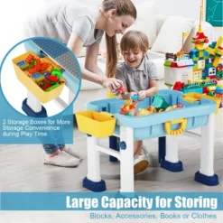 Costway 6 In 1 Kids Activity Table Set W/ Chair Toddler Luggage Building Block Table -Safavieh Shop GUEST 7dd4ddac faf9 4992 9660 f1975eacd383