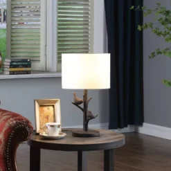 18" Sparrow Birds On A Tree Polyresin Table Lamp Bronze - Ore International -Safavieh Shop GUEST 7e296932 34a6 4ab1 8aa5 a7c6f814e5f9