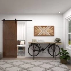 Wood Geometric Handmade Southwestern Wall Decor Brown - Olivia & May -Safavieh Shop GUEST 7fc2ca1c 0e23 4830 b6c9 539331b90830