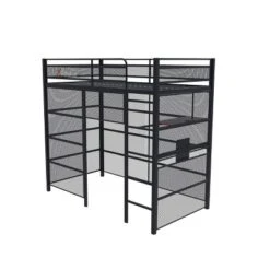 Twin Battle Den Gaming Bunk Bed With TV Mount Black - X Rocker 22 Twin Battle Den Gaming Bunk Bed With TV Mount Black - X Rocker -Safavieh Shop GUEST 7ffa5375 79f7 41cb a4b4 393156623890