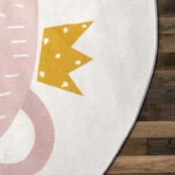 NuLOOM Nesta Queen Bear Machine Washable Kids Area Rug -Safavieh Shop GUEST 8026f436 252f 464a 8f73 702bce53abf3