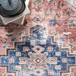 NuLOOM Eliza Machine Washable Traditional Medallion Area Rug -Safavieh Shop GUEST 808b834f 76bc 4610 990a bcc025da9bb6