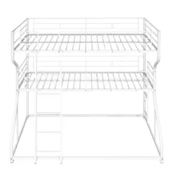 Full XL Over Twin XL Over Queen Size Metal Triple Bunk Bed With Ladder-ModernLuxe -Safavieh Shop GUEST 82876143 0deb 46a0 b3c7 b42527c87aaf