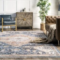 NuLOOM Addison Transitional Faded Medallion Fringe Area Rug -Safavieh Shop GUEST 82db0147 abdf 4c08 b841 9ca8f2496cd5