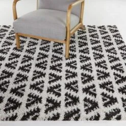 Hadley Geometric Shag Kids' Rug - Balta Rugs