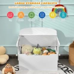 Costway 3-in-1 Kids Convertible Storage Bench Wood Activity Table And Chair Set -Safavieh Shop GUEST 854a8264 b38a 4b77 a474 d03d26a3b03c