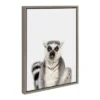 18" X 24" Sylvie Sitting Lemur Tongue Out Framed Canvas Wall Art By Amy Peterson Gray - DesignOvation 2 18" X 24" Sylvie Sitting Lemur Tongue Out Framed Canvas Wall Art By Amy Peterson Gray - DesignOvation -Safavieh Shop GUEST 859ab2bc 654b 439e 84b6 1d6dbead2b1b