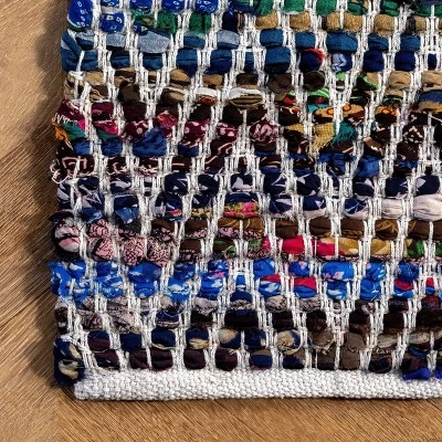 Hand Woven Chevron Roxanne Rug - NuLOOM 6 Hand Woven Chevron Roxanne Rug - NuLOOM - Image 4