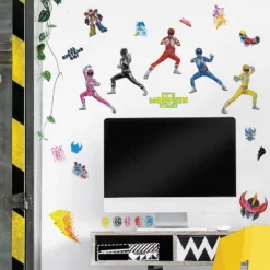Power Rangers Peel And Stick Wall Decals - RoomMates