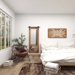 Wood Geometric Handmade Southwestern Wall Decor Brown - Olivia & May -Safavieh Shop GUEST 8b4acd57 2666 4f76 adab 73eada1118bf