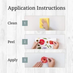 Watercolor Wildflowers Wall Decor - Decalcomania -Safavieh Shop GUEST 8b7e4b50 1ac9 4c9f 8c3a dfadbb0e7683