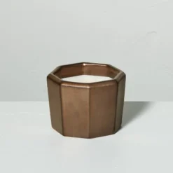 Octagonal Ceramic Cashmere & Suede Fall Jar Candle Metallic Bronze - Hearth & Hand™ With Magnolia 10 Octagonal Ceramic Cashmere & Suede Fall Jar Candle Metallic Bronze - Hearth & Hand™ With Magnolia -Safavieh Shop GUEST 8d3191e0 b160 4eec bea1 9822c9fa9e34