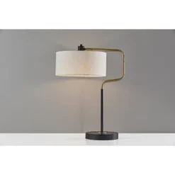Jacob Table Lamp Black/Brass - Adesso -Safavieh Shop GUEST 8e83f3a5 0aaf 415b 8139 14ead1306d08