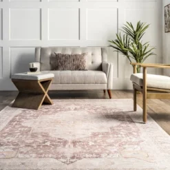 NuLOOM Rosa Machine Washable Distressed Vintage Medallion Area Rug -Safavieh Shop GUEST 8ef6bb33 7a02 4349 a2d2 b7eca5740339
