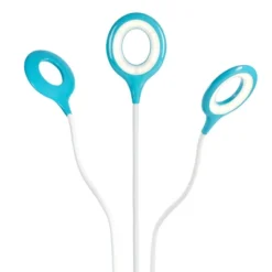 Insten LED Desk Lamp, Bright Table Lamp, Rechargeable, Flexible Neck, Touch Control, Adjustable Brightness, 400 Lumens, Blue -Safavieh Shop GUEST 9109ad64 40bd 4b59 968e 961571875c1e