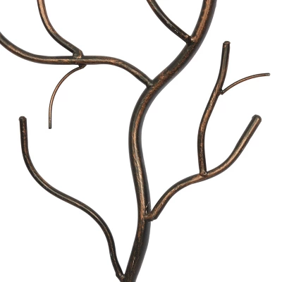 Farmhouse Metal Bird Wall Decor Brown - Olivia & May 5 Farmhouse Metal Bird Wall Decor Brown - Olivia & May - Image 3