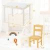 Costway 5 Pieces Kids Wood Table & Chair Set For 2-6 Years Colorful -Safavieh Shop GUEST 93e8c5ed c3ac 4558 8ed4 bd5f48d5bff6