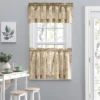 Ellis Curtain Lexington Leaf Pattern On Colored Ground Curtain Tiers Tan -Safavieh Shop GUEST 94923cfe e8d2 4bce a4d2 888470abfe14