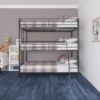 Triple Twin Zeke Metal Bunk Bed - Room & Joy -Safavieh Shop GUEST 962ddf0e fa0b 4ed3 bd5f 39709674d003