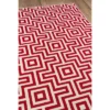 4'x6' Geometric Woven Accent Rug Red - Momeni -Safavieh Shop GUEST 96c0c8d7 117b 4da3 884f 7e574c3a6d54