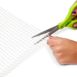 Okuna Outpost No Slip Rug Area Holder For Carpets, Rugs, Hard Floors, White (6 X 9 Feet)