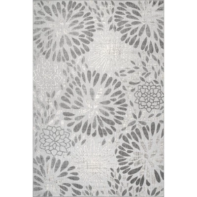 NuLOOM Floret Raised Indoor And Outdoor Patio Area Rug 12 NuLOOM Floret Raised Indoor And Outdoor Patio Area Rug - Image 10