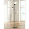 360 Lighting Bingham Modern Torchiere Floor Lamp With Side Lights 71 1/2" Tall Black Metal White Shade For Living Room Reading Bedroom Office House -Safavieh Shop GUEST 97814fbc 9e2a 468f 87d6 1482567af30b