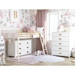 Little Seeds Monarch Hill Haven Twin Metal Junior Loft Bed -Safavieh Shop GUEST 97b39ed6 39e5 4c79 acc9 2d395df48234