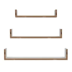 3pc Aalto U-Shaped Floating Wall Shelf Set - Danya B. -Safavieh Shop GUEST 9876726c c862 4fb6 9e7c 3c66069e75e7
