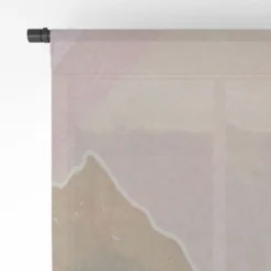 Sewzinski Pastel Mountains Single Panel Sheer Window Curtain - Society6 -Safavieh Shop GUEST 98a45479 7a34 420d a34f 5175263757de