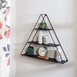 Honey-Can-Do Triangle Metal Wall Shelf Black 19 Honey-Can-Do Triangle Metal Wall Shelf Black -Safavieh Shop GUEST 98b09c59 b28d 4bc6 ac46 2252aafc7424