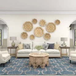 Set Of 3 Rattan Plate Woven Basket Wall Decors - Olivia & May -Safavieh Shop GUEST 98f2e78c c0dc 49f9 8b11 937e0c96498a