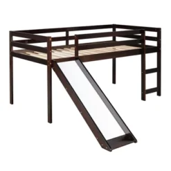 Twin Size Loft Bed With Slide - ModernLuxe -Safavieh Shop GUEST 993cf03c b132 44ab 9185 67bb16089b81
