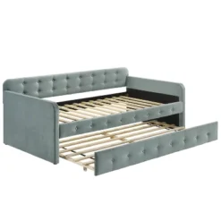 Twin Elyria Contemporary Tufted Daybed - MiBasics 21 Twin Elyria Contemporary Tufted Daybed - MiBasics -Safavieh Shop GUEST 99b266a5 7ff5 426d 8b6c a7fa162ee881