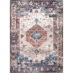NuLOOM Eliza Machine Washable Traditional Medallion Area Rug -Safavieh Shop GUEST 9a201ce3 61e5 42aa 8b26 8cd10c50cecd
