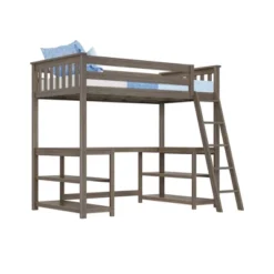 Max & Lily Twin-Size High Loft Bed With Wraparound Desk & Shelves -Safavieh Shop GUEST 9b45a0f8 714d 4b2a 9e4f a57128c795bb