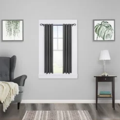 Kenney Fast Fit No Tools Tate 5/8" Decorative Window Tension Curtain Rod -Safavieh Shop GUEST 9e800888 4f08 4ac9 bcd8 88c76b30ef3a