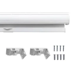 1pc Light Filtering Cordless Zebra Window Shade With Fabric Roller Valance White - Lumi Home Furnishings -Safavieh Shop GUEST 9ee53704 4cf8 4ec7 8ee2 99dd4e4f6f02