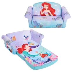 Marshmallow Furniture Disney's 2 In 1 Flip Open Compressed Foam Sofa And Sleeper Bed With Washable Cover -Safavieh Shop GUEST 9f6551e9 4f94 46c3 a612 0541773adee2