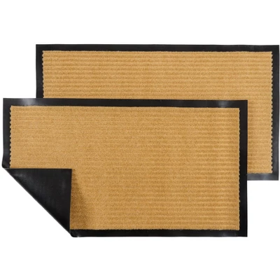 KAF Home Set Of 2 Ribbed Door Mat | 17 X 30 Inches, Durable Indoor Outdoor Entry Way Rug | Perfect For Mud-Rooms, High Traffic Areas, Garages, Storefronts, And Everyday Home Use 8 KAF Home Set Of 2 Ribbed Door Mat | 17 X 30 Inches, Durable Indoor Outdoor Entry Way Rug | Perfect For Mud-Rooms, High Traffic Areas, Garages, Storefronts, And Everyday Home Use - Image 6