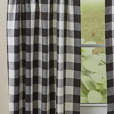 Park Designs Buffalo Check Tiers - 36"L - Black & Cream 4 Park Designs Buffalo Check Tiers - 36"L - Black & Cream - Image 2