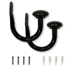 Set Of 2 (2.7"x6.5") Steel Curtain Holdbacks - Lumi Home Furnishings 10 Set Of 2 (2.7"x6.5") Steel Curtain Holdbacks - Lumi Home Furnishings -Safavieh Shop GUEST a0ea6208 8633 490f 8b6a 0278b0af8727