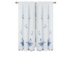 Collections Etc Rose And Butterfly Embcurtains -Safavieh Shop GUEST a19ce591 44c1 4099 8a30 2d94b543fcb3